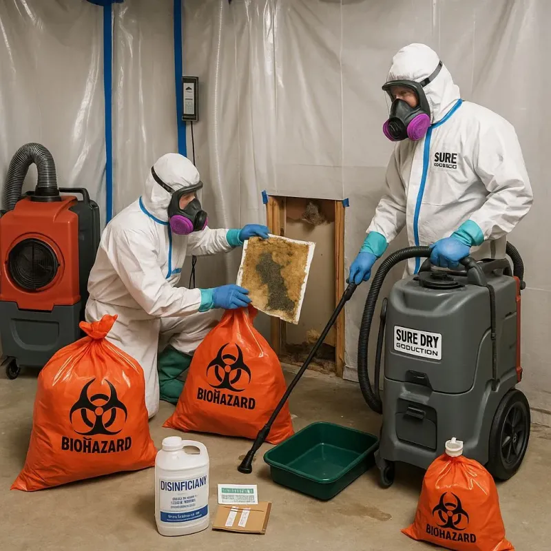 Contaminated Water Handling Protocols process in Grant County, KS